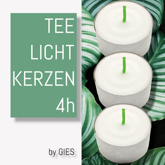 Teelichtkerzen 4h - by GIES -